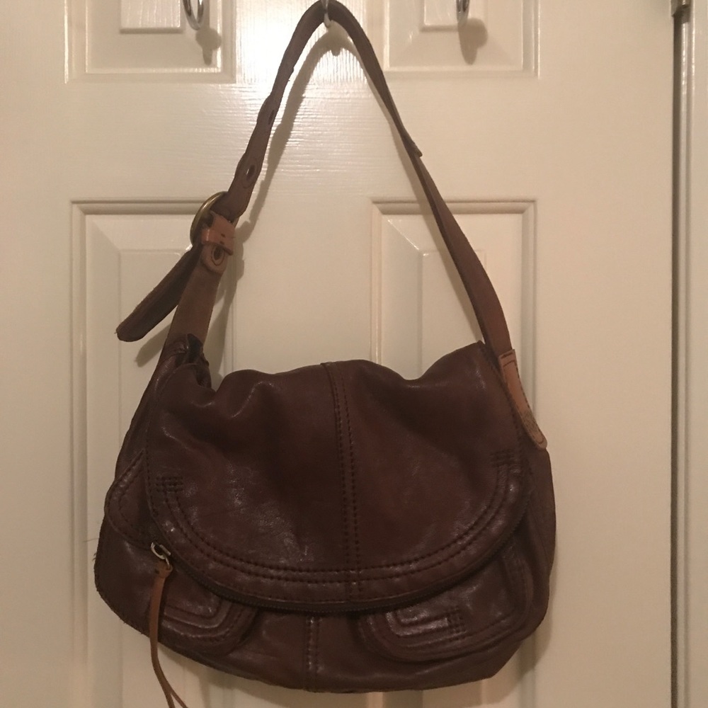 Lucky Brand brown leather purse